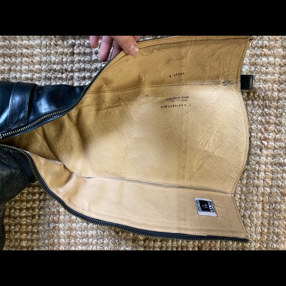 Frye Melissa Zipper Riding Boot - Picture 3 of 3